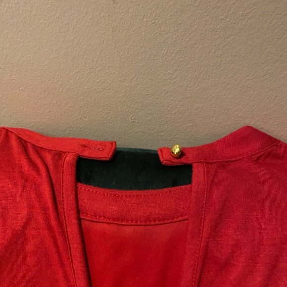 Red lace top - Picture 5 of 5